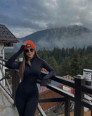 اورال ورزشی زنانه مدل سیملس کبریتی پشت چین دار و جلو زیپ دار کبریتی کد 0421