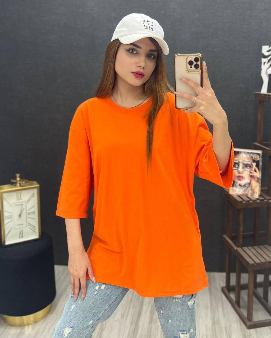 تیشرت لانگ اسپرت ساده کد 0720