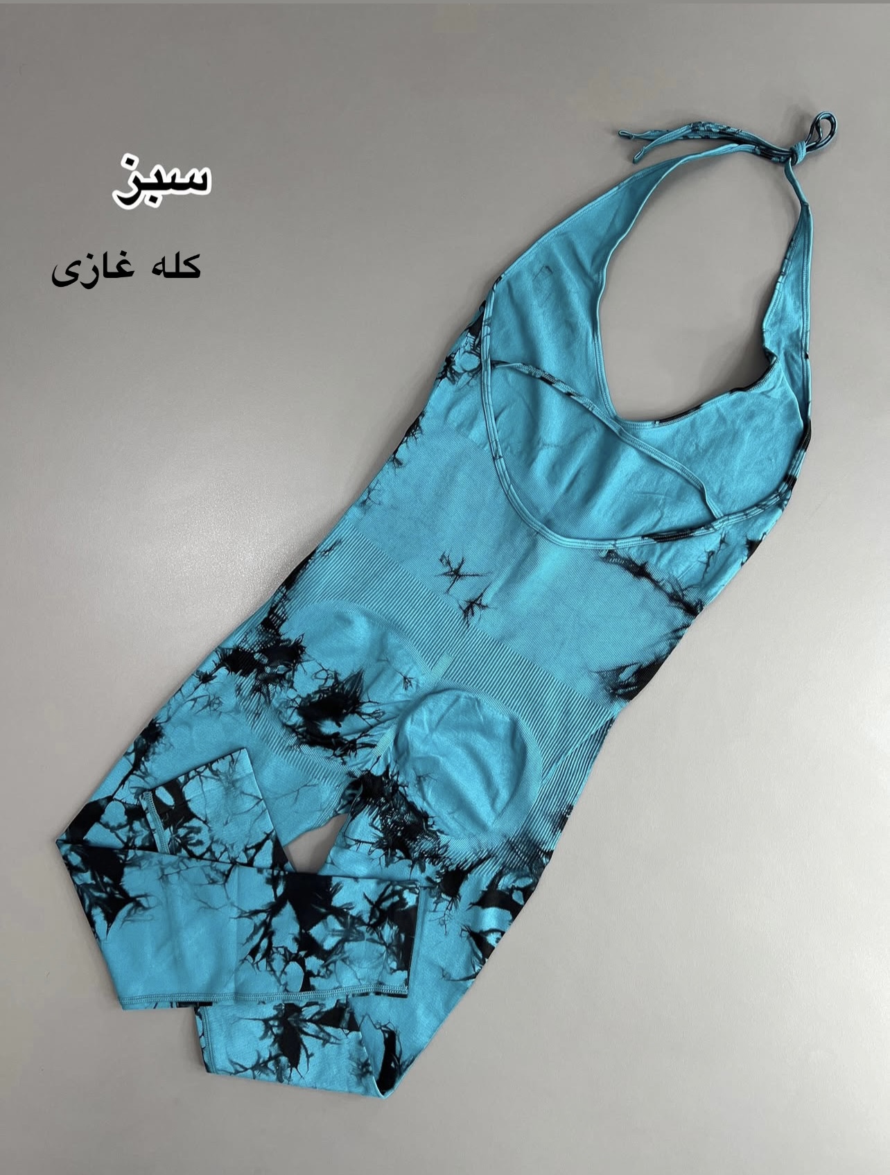 اورال ورزشی زنانه مدل سیملس آبرنگی پشت بندی کد 0429