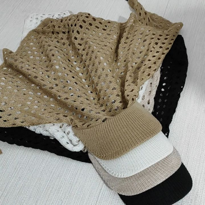 دورگ نقابدار مکرومه بافتنی چهارفصل کد 0345