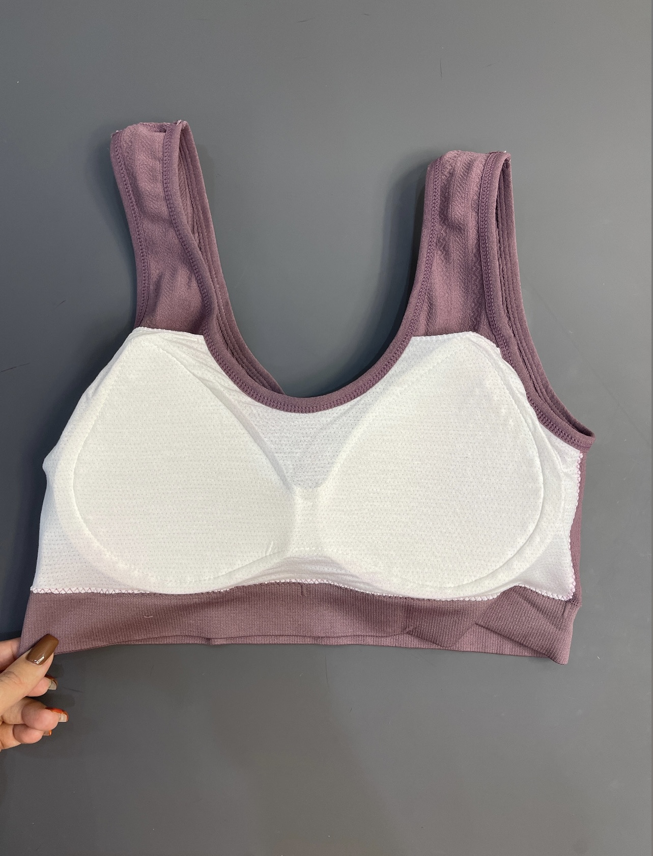نیمتنه ی ورزشی زنانه مدل سیملس گندمی کد 0242