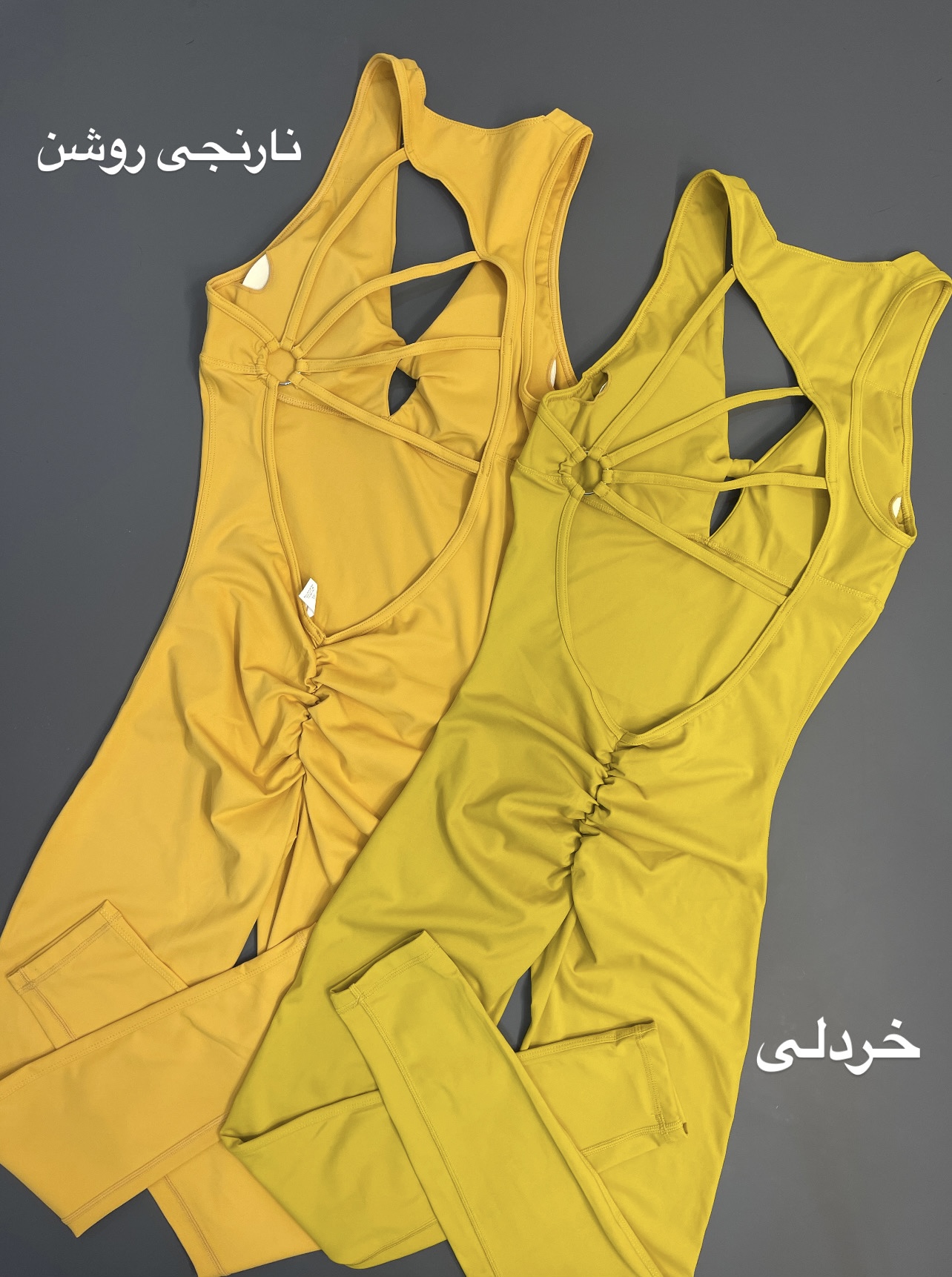 اورال ورزشی زنانه مدل فلامنت جلو گره ای و پشت حلقه ای کد 0438